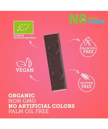  SUPER FUDGiO SUPER FUDGiO Organic Chocolate Bars | Organic & Sugar Free Sweets | Vegan - Gluten Free | Sugar Free Chocolate Snack | Coconut Chocolate - 9 Pack - Buy Online on GoSupps.com