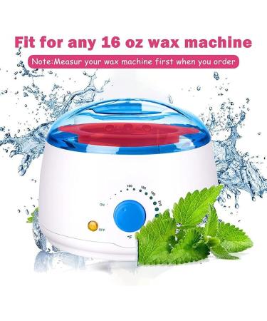 Silicone Wax Heating Feed & Non-Stick Replacement Bowl for Wax Warmer | Reusable Blue Bowl with Stirring Stick - Perfect for Smooth Melting - Buy Online on GoSupps.com