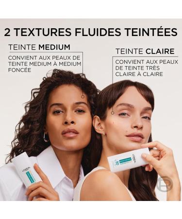 L'Or al Paris Bright Reveal Anti-UV Fluid SPF 50 Light Tint Niacinamide 50ml - Buy Online on GoSupps.com