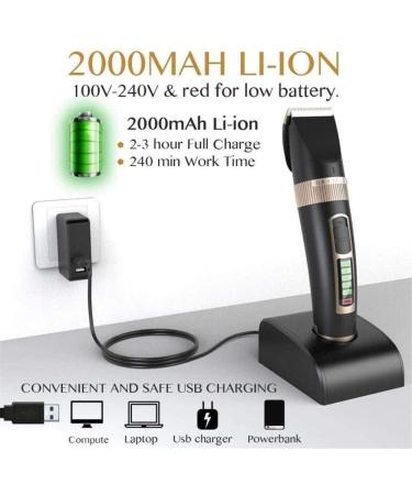 Easy Hair Clipper | Professional Cordless Hair Clippers for Men & Women | USB Rechargeable Electric Hair Cutting & Beard Shaving - Buy Online on GoSupps.com