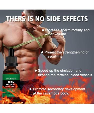 Huile d'agrandissement du p nis paississement du p nis croissance largissement du p nis am lioration de l' rection et retardement de l' jaculation. (Gr n 5PC) - Buy Online on GoSupps.com