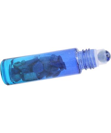 Fabater Roller Bottle Hotel Glass Essential Oil Bottle for Home Travel (10ML light blue essential oil bottle + jade ball) - Buy Online on GoSupps.com