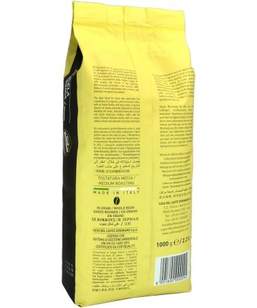 Caff Vergnano 1882 Gran Aroma - Whole Coffee Beans 1kg - Buy Online on GoSupps.com