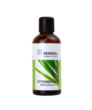 Sensoli Essential Oils 100ml - Pure and Natural Essential Oil for Aromatherapy & Diffusers (Citronella)