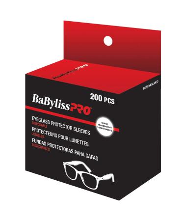 BaBylissPRO Disposable Eyeglass Protector Sleeves 200 sleeves per box 1 Count - Buy Online on GoSupps.com