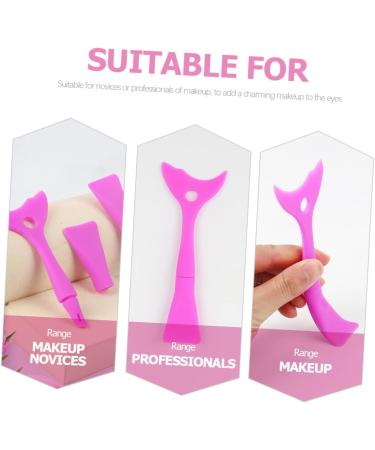 Mikinona 2pcs Eyeliner Baffle Silicone Molds Makeup Eyelash Tool Make-up Shield Supplies Miss Protection - Buy Online on GoSupps.com