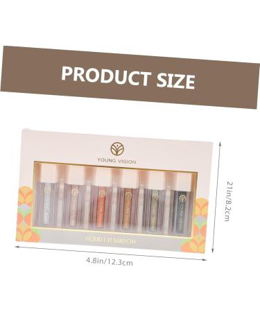 VINTORKY 6pcs Eye Shadow Set Sparkling Eyeshadow Glitter Eyeshadow Cosmetics Eyeshadow Tear Stick Highlighter 1 count (Pack of 1) As Shown - Buy Online on GoSupps.com