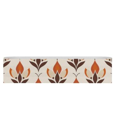 Resistance Bands Exercise Bands Orange and Brown Style Printed Elastic Band Leg Bands Resistance Fitness Bands Fabric Resistance Bands
