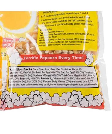 Carnival King All-In-One Popcorn Kit for 8-10 Ounce Poppers - 24/Case - Bulk Popcorn Supplies - Buy Online on GoSupps.com
