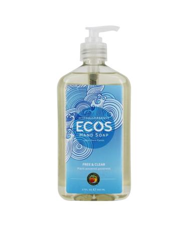 Buy ECOS Hypoallergenic Hand Soap Free & Clear - 17 fl. oz. | Eco-Friendly & Safe for Sensitive Skin International Shipping Available - Buy Online on GoSupps.com