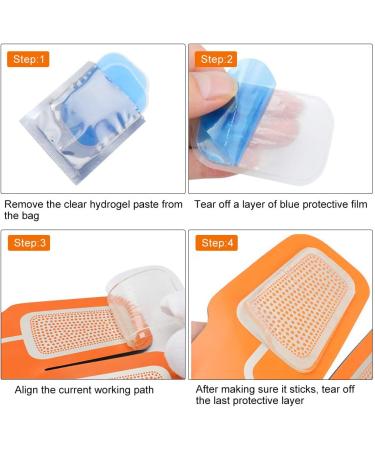 Dreamtop 60 EMS Gel Pads for Abdominal Muscle Trainer - Replacement Hydrogel Pads for Ultimate Muscle Stimulation - Buy Online on GoSupps.com