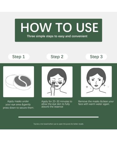 Phebo 24K Gold Under Eye Patches - 60 Hydrogel Eye Masks for Dark Circles Puffiness & Wrinkles | Collagen & Hyaluronic Acid Skin Care - Buy Online on GoSupps.com