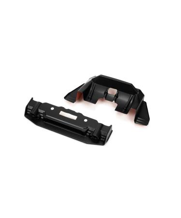 Painted splitter and diffuser black/orange: FELONY 6S BLX