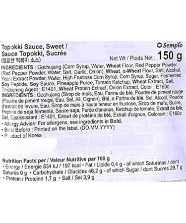 Honor Rice Cake & Sempio Topokki Sauce Bundle Set - Authentic Korean Tteokbokki Snacks (Sweet & Spicy) - 450g Rice Cake + 150g Sauce - Buy Online on GoSupps.com