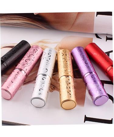 Housoutil Glass Containers Terrarium Lotion Container Makeup Containers Sample Containers Liquid Containers Empty Sprayer Perfume Travel Bottle Purple 10.3*2.3cm Purple - Buy Online on GoSupps.com