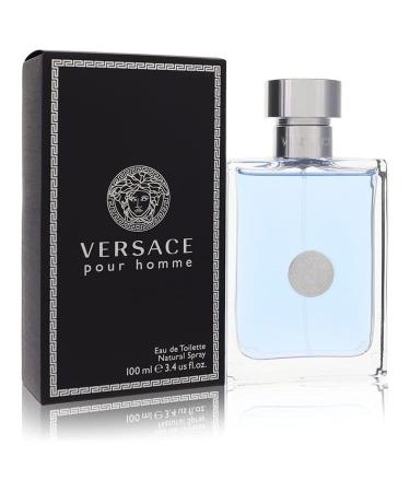 Versace Versace Pour Homme for Men Eau De Toilette Natural Spray 3.4 fluid_ounces