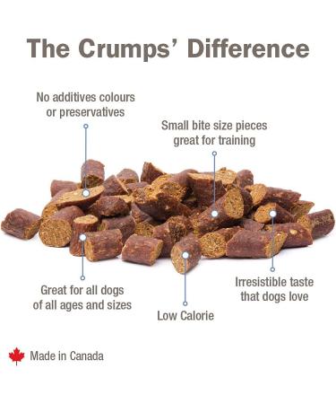 Crumps' Naturals Mt Mini Trainers Beef (Semi-Moist) (1 Pack) 300g/10.6oz & PB-WP-7" Plaque Busters with Pumpkin Spice 7"- 10 Pack (270g/9.5oz) - Buy Online on GoSupps.com