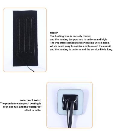 ACOUTO 5-in-1 Electric Heating Vest | USB Adjustable Temperature & Waterproof Heating Pads for International Shipping - Buy Online on GoSupps.com