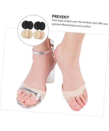 FOMIYES 8 Pairs High Heels Forefoot Pads - Comfortable Sponge Insoles for Men & Women Sandals | Breathable & Non-Slip - Buy Online on GoSupps.com