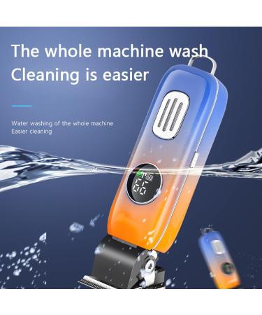 Waterproof Hair Clippers for Men - Professional Electric Beard Trimmer & Full Body Groomer | Rechargeable & Dual Motor Speed - Buy Online on GoSupps.com