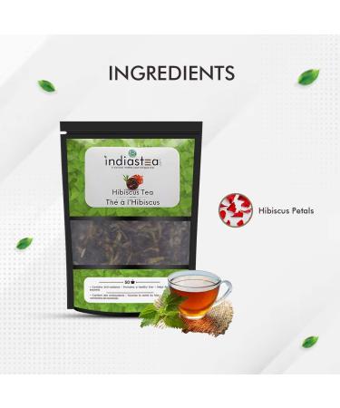 Hibiscus Tea | India's Original Tea (50 cups) | Antioxidant - Buy Online on GoSupps.com