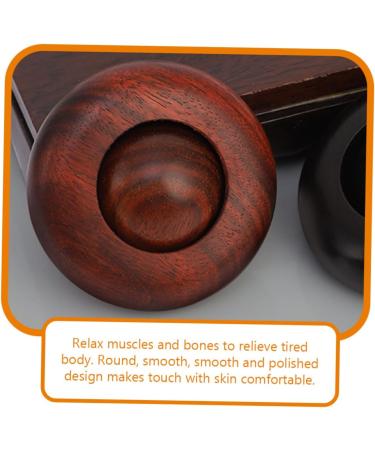 Buy Orfofe Boho Flowerpot Baoding Balls - Wooden Massage Balls for Stress Relief & Hand Training - Buy Online on GoSupps.com