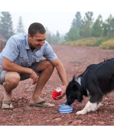 Hydaway Collapsible Bowl Set | 2-Pack | Ember Red - Buy Online on GoSupps.com