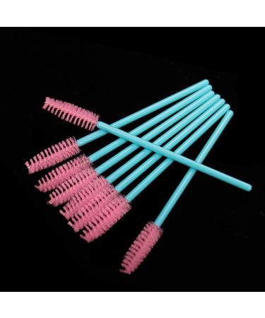 300 Pack Disposable Mascara Wands Eye Lash Brushes - Blue/Pink Eyelash Extension Tool Kit - Buy Online on GoSupps.com