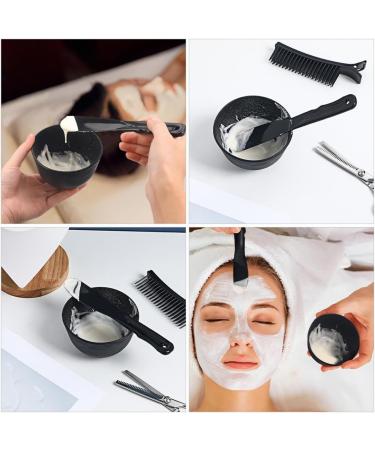 Tofficu Kit Silicone Bol M langeur pour Masque Facial DIY 2 Bols 2 Spatules Outil de M lange de Masque Visage en Silicone S r Usage Maison et Salon de Beaut Soins - Buy Online on GoSupps.com