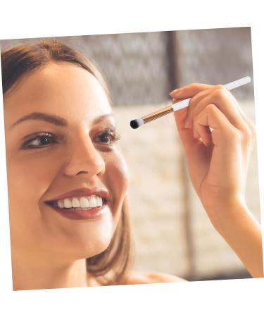 BIUDECO 10pcs Makeup Brush Concealer Brush Eye Makeup Kit Eye for Makeup Eye Makeup Tool White Wooden Handle - Buy Online on GoSupps.com