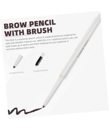 Angoily 4 pcs Brow Pencil Dual with Pencils Makeup Brush Eyebrow Enhancer -in- Tool 1 count (Pack of 1) Assorted Colorx2pcs - Buy Online on GoSupps.com