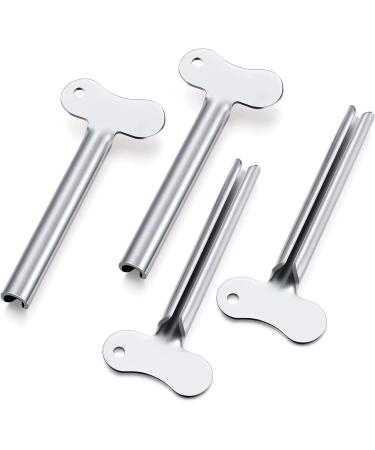 ZOCONE 6pcs Metal Tube Squeezer Key - Stainless Steel Toothpaste Roller for Paint, Cream, Cosmetic, Hair Dye - Buy Online on GoSupps.com