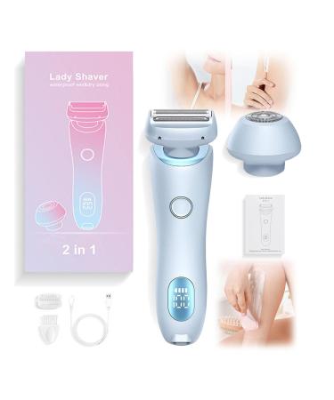 Modira Shaver Modira Mermaid Shaver 2 In 1 Electric Shaver Razors for Women Waterproof Shaver Women Beautibloom Razor Smooth Shave Pro for Women Livora Electric Razor Portable Electric Shaver (B)