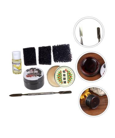 Mikinona Set Halloween Makeup Wax Kit Special Effects Skin Wax Effect Wax Makeup Spatual Professional Moulding Scar Wax Face Painting Wax Halloween Fake Blood Halloween Zombie Makeup Kit