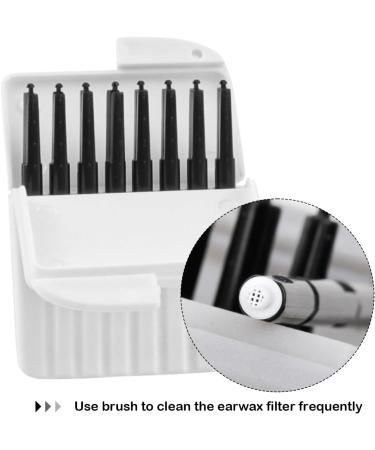 UPIQNG 8Pcs Ear Wax Guard Hearing Aid Filters Replacement Wax Protector Hearing Amplifier Hearing Aid Accessory Disposable Cleaning Tool Prevent Cerumen Dust - Buy Online on GoSupps.com