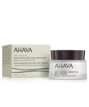 Ahava Time To Smooth Age Control Even Tone Spf 20 Moisturiser 50ml