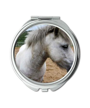 YENDOSTEEN Mirror makeup mirror animal close up close up pocket mirror portable mirror