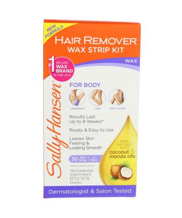 Sally Hansen Wax Strip Kit for Body, Legs, Arms, and Bikini - 3 Pack - Buy Online on GoSupps.com