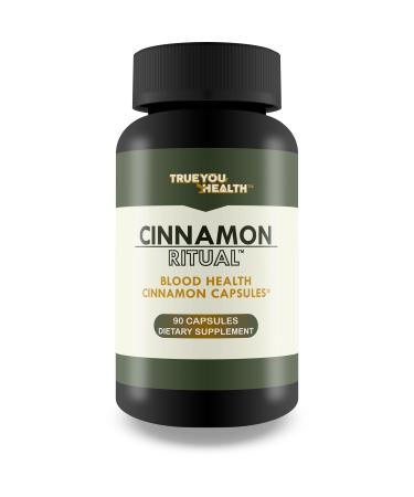 Cinnamon Ritual - Our Best Cinnamon Supplement for Blood Support - Promotes Healthy Blood Flow - Improved Formula W/Turmeric & Vitamins - Glucose Reset Ritual Sugar Health Blood Health