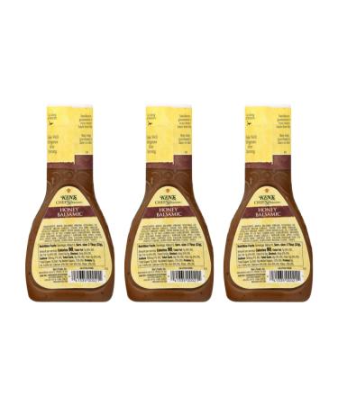 Ken's Steak House Chef's Reserve Honey Balsamic Dressing - 9 Fl Oz (Pack of 3) - Buy Online on GoSupps.com
