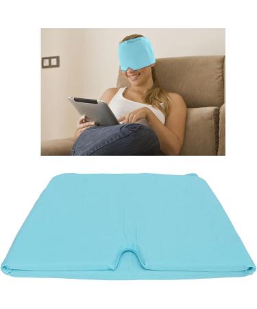 Gel Ice Head Wrap Stress Relief Ice Head Wrap Elastic Fabric Fit Stretchable Cold Compress Double Layers for Home Use (Blue) - Buy Online on GoSupps.com