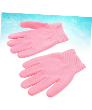 Healeved 3 Pairs Moisturizing Gloves Cracked Gloves Cuticles Gloves Grooming Gloves Mittens Cracked Hands Gloves Whiten Gloves Spa Gloves Hand Care Gloves Gel Pink Essential Oil - Buy Online on GoSupps.com