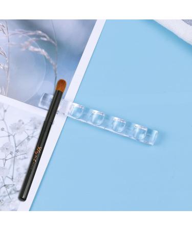 Brush Holder Nail Art Acrylic Simple Transparent Pen Brush Stand Brush Rest Brush Rest for 5 Nail Pens Gel Nails Nail Tools Nail Supplies Stylish Useful Paint Brush Holder Nail Art and Polish - Buy Online on GoSupps.com