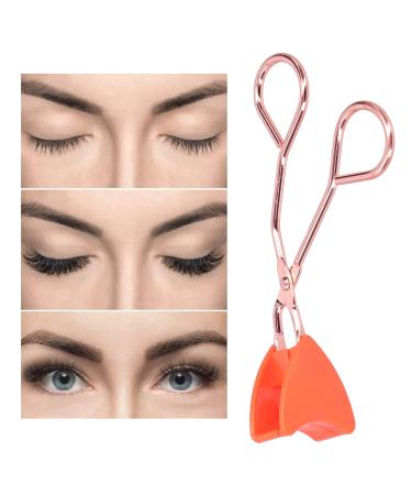 Buy Glue Free Magnetic Eyelashes Applicator - Reusable Strong Magnetic Force Lovely Shape & Multiple Colors | Salon Quality (Rose Gold Handle Orange - Buy Online on GoSupps.com