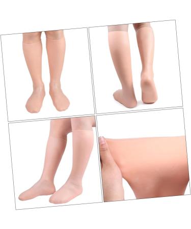 Mikinona 1pair Exfoliating Moisturizing Socks Girl Socks Foot Protection Covers Pumps High Heels for Women Spa Socks Overnight Ladies Pumps Girl Heels Sebs Women's Socks - Buy Online on GoSupps.com