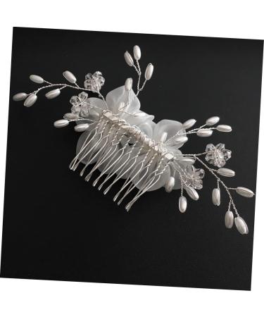 FRCOLOR Set of 3 Wedding Headpieces Wedding Hair Accessories Hair Accessories for Wedding Hair Combs for Brides Bridal Headbands Crystal Comb Accessories Headpiece White - Buy Online on GoSupps.com