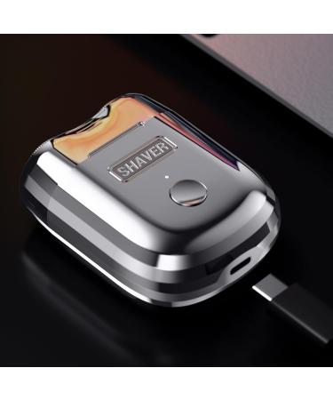 TyCylKu Electric shaver for men battery operated cordless and dry small beard trimmer for close shaves Silver - Buy Online on GoSupps.com