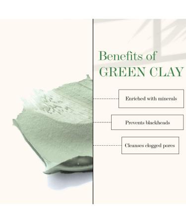Good Vibes Skin Purifying Scrub - Brazilian Volcanic Green Clay (50 g) - Buy Online on GoSupps.com