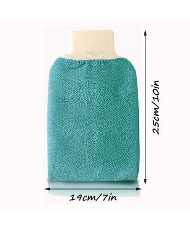 Peeling Gloves 4 Pack - Exfoliating Friction Gloves for Soft Skin | International Shipping - Buy Online on GoSupps.com