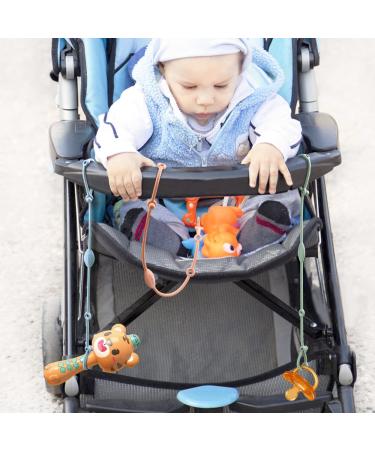 Myvikcar Remote & Robot Teethers + 2 Silicone Toy Safety Straps - Buy Online on GoSupps.com